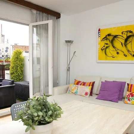 Atico San Francisco Con Terraza En Pleno Centro De - Pet Friendly By Globalsitges *