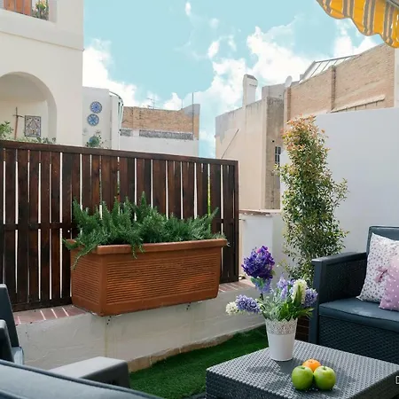 公寓 Atico San Francisco Con Terraza En Pleno Centro De - Pet Friendly By Globalsitges *